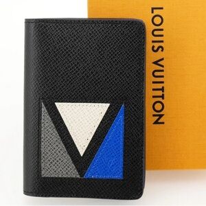 Louis Vuitton Taiga Leather Pocket Organizer